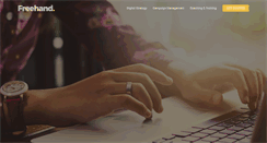 Desktop Screenshot of freehandmarketing.com